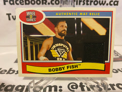 WWE Bobby Fish 2018 Topps Heritage Event Used NXT Mat Relic /299 *corner damage*