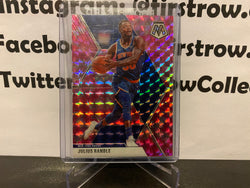 Julius Randle 2019-20 Panini Mosaic #81 Pink Camo Prizm New York Knicks