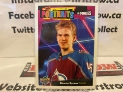 2020-21 Bowen Byram Upper Deck Series 2 Portraits Rookies #P-82