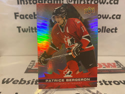 Patrice Bergeron 2021-22 Upper Deck Tim Hortons Team Canada #20