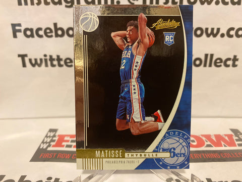 Matisse Thybulle 2019-20 Panini Absolute Memorabilia  #74 Rookie RC