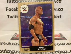 2017 Topps Heritage WWE Wrestling #9 The Rock