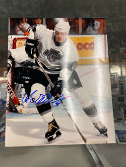 Aki Berg signed Los Angeles Kings 8x10 Photo