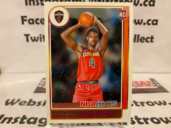 2021-22 Panini NBA HOOPS #234 EVAN MOBLEY RC Cavaliers Rookie Card