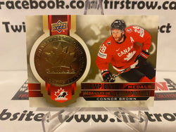 Connor Brown 2021-22 Upper Deck Tim Hortons Team Canada Championship Medals M-2