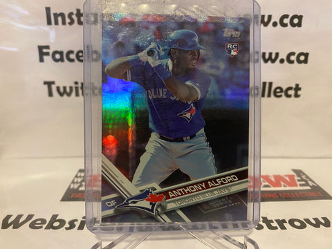 2017 Topps Update Rainbow Foil Anthony Alford #US92 Rookie RC