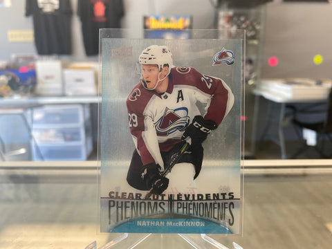 2018-2019 Upper Deck Tim Hortons Clear Cut Phenoms NATHAN MacKINNON CC-13