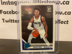 ISAIAH ROBY 2019-20 Donruss Optic RC #191