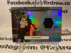 WWE R-Truth Topps Platinum 2010 Event Worn Relic Card