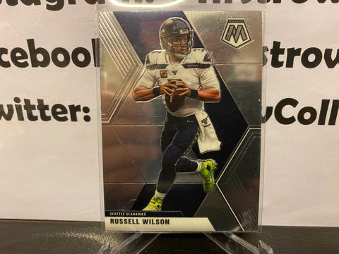 Russell Wilson 2020 Mosaic Football Card #181 Seattle Seahawks NFL