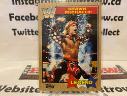 2017 WWE Topps Heritage Legend #94 - Shawn Michaels - WWF