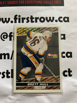 Brett Hull 1993-94 O-Pee-Chee Premier Black Gold #22