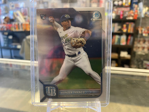 2022 Bowman Chrome Rookie Card Wander Franco #10