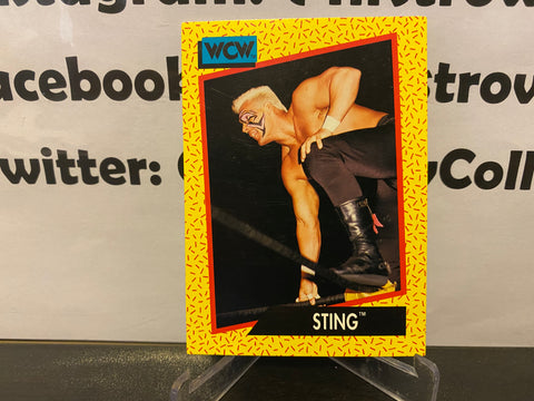 Sting 1991 WCW Impel Card #13