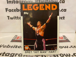 2016 Topps Heritage WWE Wrestling #75 Bret Hit Man Hart