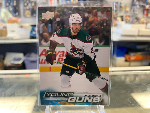 Jack McBain 2022-23 Upper Deck Young Guns #230 Arizona Coyotes