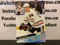 Pius Suter 2020-21 Upper Deck Jumbo #484 Young Guns Oversize Card