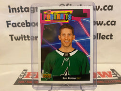 2020-21 Upper Deck Series 1 - UD Portraits #P-30 Ben Bishop