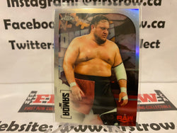 2020 Topps Chrome Samoa Joe Refractor #56 WWE NXT RAW