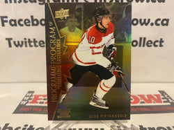 Alex Pietrangelo 2021-22 Upper Deck Tim Hortons Team Canada Program of Excellence POE-5