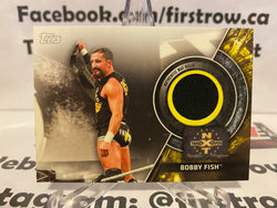 WWE Bobby Fish 2018 Topps NXT Takeover Philly Mat Relic Card /299