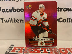 Thomas Chabot 2021-22 Upper Deck Tim Hortons Red Die-Cut DC-47