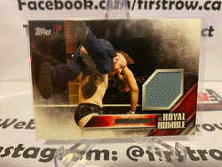 WWE Sheamus 2016 Topps Then Now Forever Royal Rumble Mat Relic Card /399