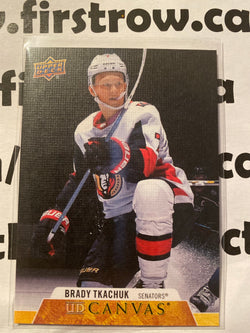 Brady Tkachuk 2020-21 Upper Deck Series 1 UD Canvas #C59