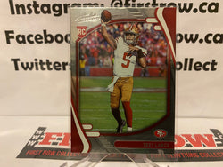 Trey Lance Rookie 2021 Panini Absolute Football #103 San Francisco 49ers NFL