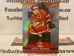 Matt Dumba 2021-22 Upper Deck Tim Hortons Team Canada #66