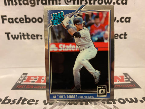 GLEYBER TORRES 2018 Donruss Optic Rated Rookie Variation #65 YANKEES GLEYBERGOOD