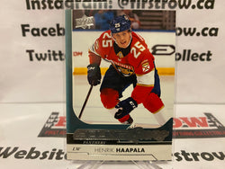 2017-18 Upper Deck Young Guns Rookie #496 Henrik Haapala YG RC Florida Panthers