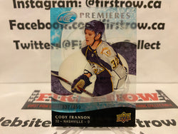 2009-10 Upper Deck Ice /499 Cody Franson #167 Rookie RC