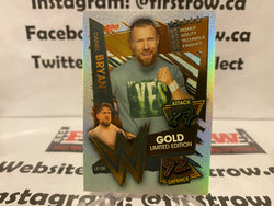 Daniel Bryan 2021 Topps WWE Slam Attax Gold Limited Edition #LE10G UK Exclusive