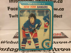 O-Pee-Chee Hockey 1979 Ron Duguay #208 New York Rangers