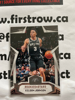 Keldon Johnson 2019-20 Panini Rookies & Stars Rookie #697 San Antonio Spurs RC