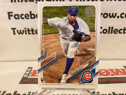 Tyson Miller Rookie Card 2021 Topps Update #US187 Chicago Cubs