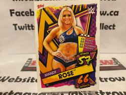 Mandy Rose 2021 WWE Slam Attax #95