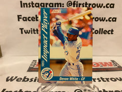 Devon White 1992 Score 90's Impact Player #67