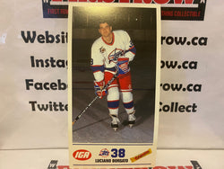 Luciano Borsato 1991-92 Winnipeg Jets IGA Cadbury Team Issued Card