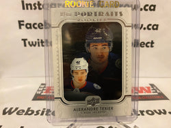 2019-20 UD Series 1 Portraits Rookie #P-46 Alexandre Texier