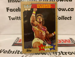 2017 Topps Heritage WWE Ultimate Warrior #99