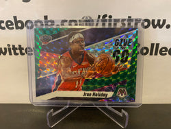 Jrue Holiday 2019-20 Panini Mosaic Give and Go Green Reactive Prizm #5