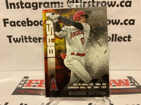 2020 Topps Stadium Club Shohei Ohtani #BAB-3 Bash and Burn Los Angeles Angels