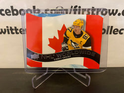 Sidney Crosby 2020-21 Upper Deck Series 1 NHL Worldwide #WW25