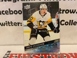 20/21 UD Extended Series Young Guns Drew O'CONNOR RC #728 Pittsburgh PENGUINS