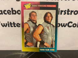 Tekno Team 2000 1995 WWF Card RARE