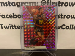 John Collins 2019-20 Panini Mosaic Pink Prizm SP