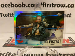 Aleister Black 2020 Topps Chrome WWE Refractor #2 WWE Raw