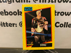 Sting 1991 WCW Impel Card #100